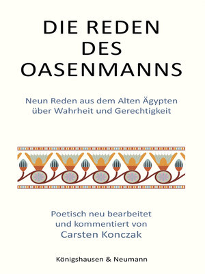 cover image of Die Reden des Oasenmanns